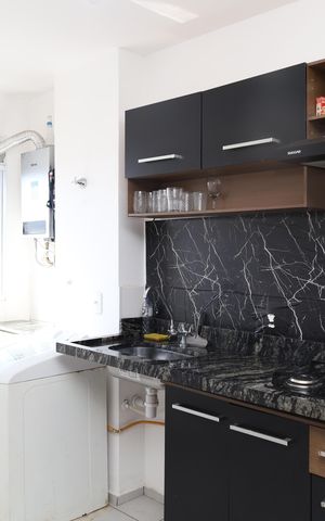 Apartamento para alugar com 47m², 1 quarto e sem vagaCozinha