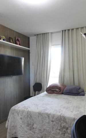 Apartamento para alugar com 92m², 2 quartos e 1 vagaQuarto Suíte