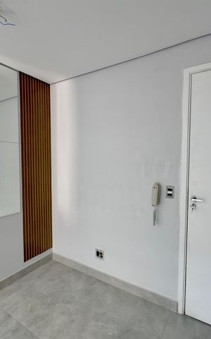 Apartamento para alugar com 47m², 2 quartos e 1 vagaDetalhe Sala