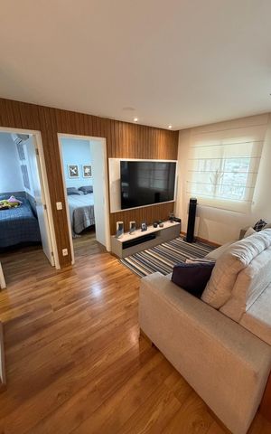 Apartamento à venda com 80m², 3 quartos e 2 vagas Apartamento à venda com 80m², 3 quartos e 2 vagasSala