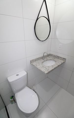 Apartamento para alugar com 52m², 2 quartos e 2 vagasBanheiro