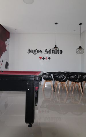 Apartamento para alugar com 52m², 2 quartos e 2 vagasÁrea comum - Sala de Jogos