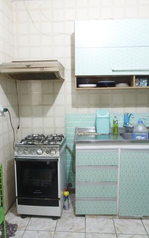 Casa de condomínio para alugar com 84m², 4 quartos e 2 vagasCozinha