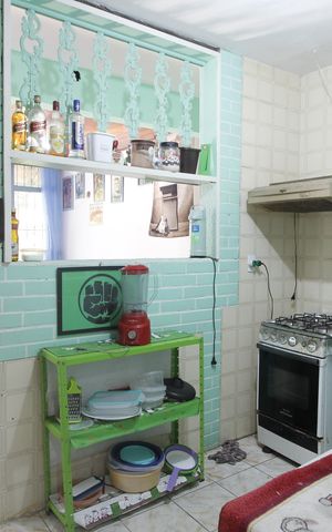 Casa de condomínio para alugar com 84m², 4 quartos e 2 vagasCozinha