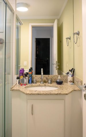 Apartamento à venda com 129m², 3 quartos e 2 vagasBanheiro Social