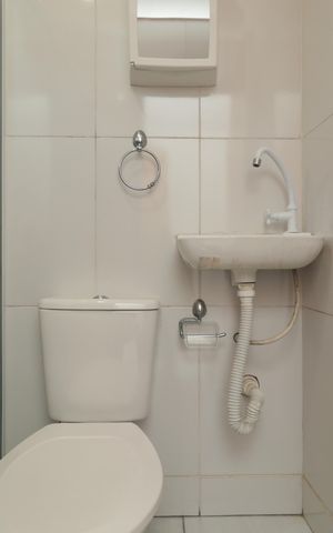 Studio para alugar com 28m², 1 quarto e sem vagaBanheiro
