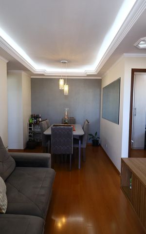 Apartamento à venda com 58m², 2 quartos e 1 vagaSala