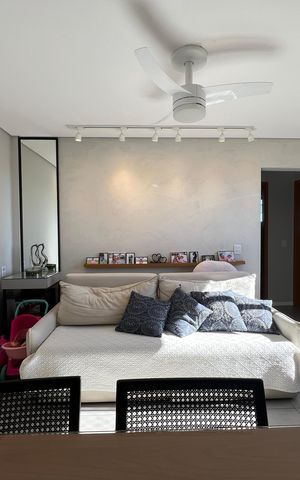 Apartamento à venda com 49m², 2 quartos e 1 vaga Apartamento à venda com 49m², 2 quartos e 1 vagaSala