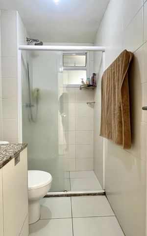 Apartamento à venda com 68m², 3 quartos e 2 vagas Apartamento à venda com 68m², 3 quartos e 2 vagasBanheiro Corredor
