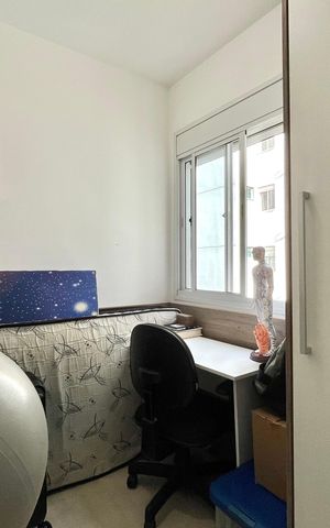 Apartamento à venda com 68m², 3 quartos e 2 vagas Apartamento à venda com 68m², 3 quartos e 2 vagasQuarto 3