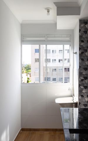 Apartamento para alugar com 42m², 2 quartos e 1 vagaCozinha e Área de Serviço