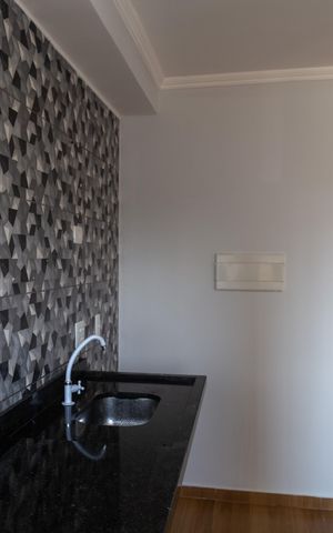 Apartamento para alugar com 42m², 2 quartos e 1 vagaCozinha e Área de Serviço