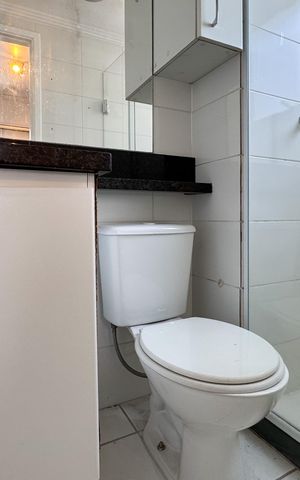 Apartamento para alugar com 60m², 3 quartos e 1 vaga Apartamento para alugar com 60m², 3 quartos e 1 vagaBanheiro - Suíte