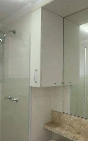Apartamento para alugar com 60m², 3 quartos e 1 vaga Apartamento para alugar com 60m², 3 quartos e 1 vagaBanheiro Social
