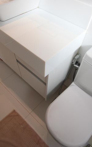Apartamento para alugar com 193m², 3 quartos e 2 vagasBanheiro da suíte 1
