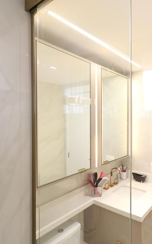 Apartamento à venda com 190m², 4 quartos e 3 vagasBanheiro da Suíte 4