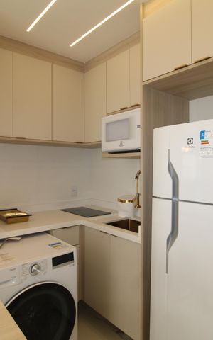 Apartamento para alugar com 28m², 1 quarto e 1 vagaStudio