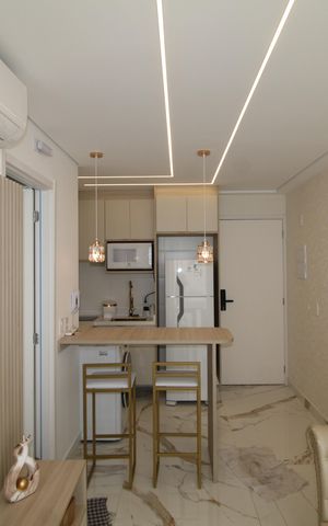 Apartamento para alugar com 28m², 1 quarto e 1 vagaStudio