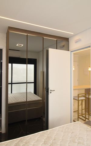 Apartamento para alugar com 28m², 1 quarto e 1 vagaStudio