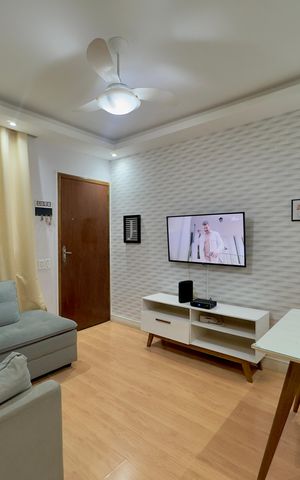Casa de condomínio para alugar com 45m², 2 quartos e sem vaga Casa de condomínio para alugar com 45m², 2 quartos e sem vagaSala