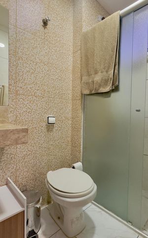 Casa de condomínio para alugar com 45m², 2 quartos e sem vaga Casa de condomínio para alugar com 45m², 2 quartos e sem vagaBanheiro