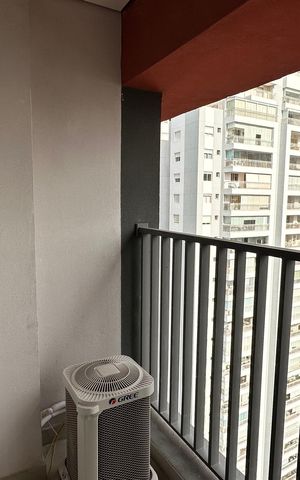 Studio para alugar com 26m², 1 quarto e sem vaga