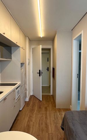 Studio para alugar com 26m², 1 quarto e sem vaga