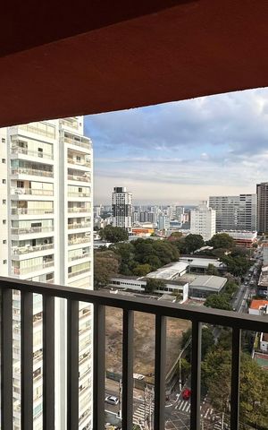 Studio para alugar com 26m², 1 quarto e sem vaga