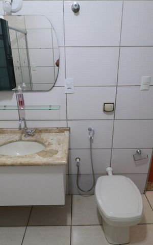 Apartamento para alugar com 94m², 3 quartos e sem vagaBanheiro social 