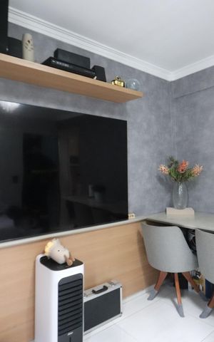 Apartamento à venda com 56m², 2 quartos e 1 vagaSala