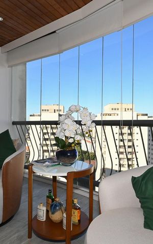 Apartamento à venda com 110m², 3 quartos e 1 vagaVaranda