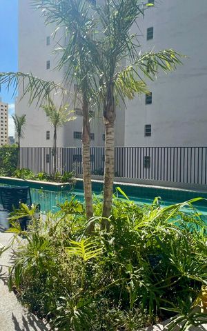 Studio à venda com 30m², 1 quarto e sem vagaPiscina