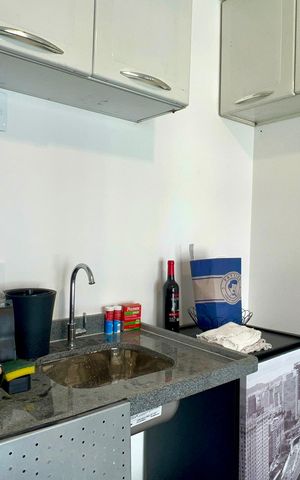 Studio à venda com 30m², 1 quarto e sem vagaCozinha