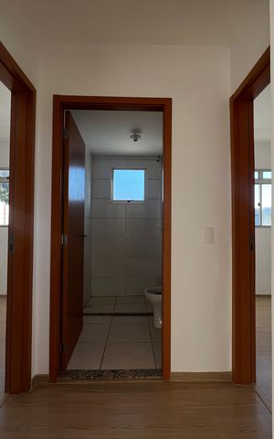 Apartamento para alugar com 60m², 2 quartos e 1 vaga Apartamento para alugar com 60m², 2 quartos e 1 vagaCorredor para os quartos