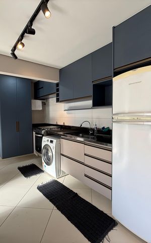 Apartamento para alugar com 44m², 1 quarto e sem vaga