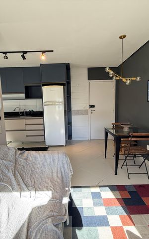 Apartamento para alugar com 44m², 1 quarto e sem vaga