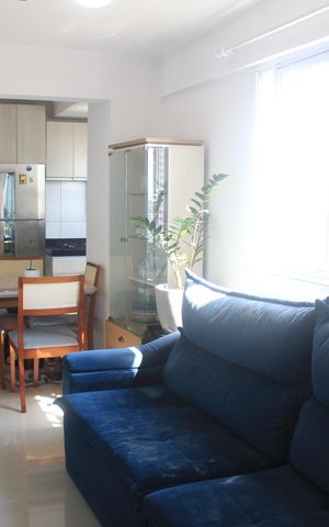 Apartamento à venda com 43m², 2 quartos e 1 vagaSala