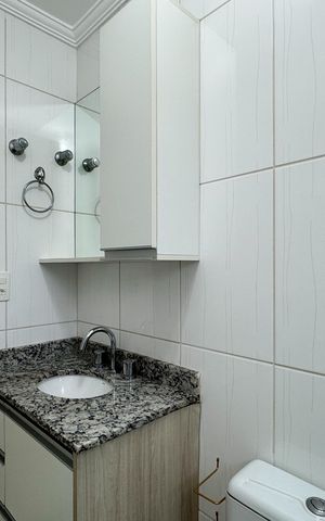 Apartamento para alugar com 85m², 2 quartos e 2 vagasBanheiro - Suíte 
