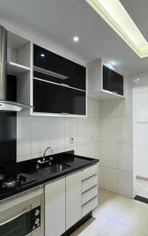 Apartamento para alugar com 85m², 2 quartos e 2 vagasCozinha 