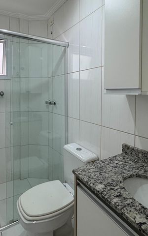 Apartamento para alugar com 85m², 2 quartos e 2 vagasBanheiro Social