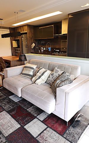 Apartamento à venda com 59m², 1 quarto e 1 vagaSala/Cozinha