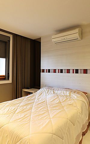 Apartamento à venda com 59m², 1 quarto e 1 vagaQuarto 