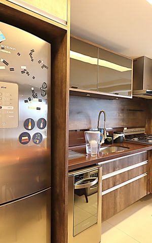 Apartamento à venda com 59m², 1 quarto e 1 vagaSala/Cozinha