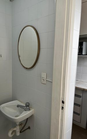 Apartamento para alugar com 50m², 1 quarto e 1 vaga Apartamento para alugar com 50m², 1 quarto e 1 vagaBanheiro