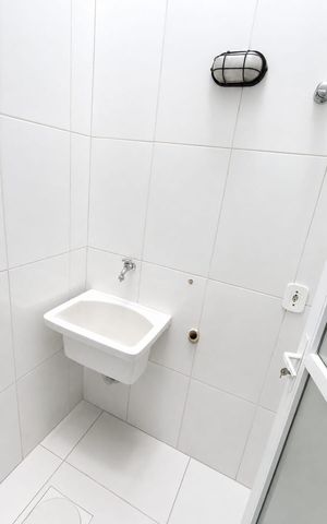 Studio para alugar com 50m², 1 quarto e sem vaga Studio para alugar com 50m², 1 quarto e sem vagaÁrea de serviço