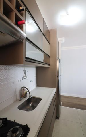 Apartamento para alugar com 49m², 2 quartos e 1 vagaCozinha 