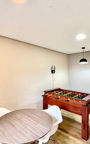 Apartamento à venda com 40m², 2 quartos e 1 vaga Apartamento à venda com 40m², 2 quartos e 1 vagaSalão de jogos