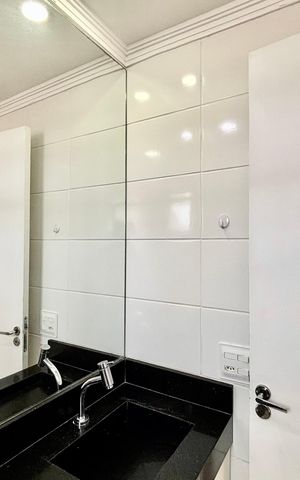 Apartamento à venda com 40m², 2 quartos e 1 vaga Apartamento à venda com 40m², 2 quartos e 1 vagaBanheiro
