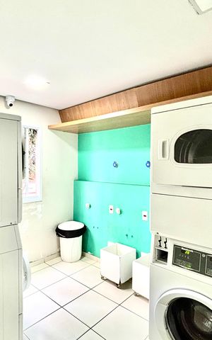 Apartamento à venda com 40m², 2 quartos e 1 vaga Apartamento à venda com 40m², 2 quartos e 1 vagaLavanderia