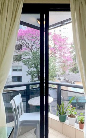 Apartamento para alugar com 42m², 1 quarto e 1 vagaVaranda